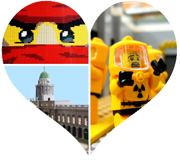 Irish LEGO User Group LUG Ireland Northern Ireland heart